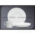 Ceramic White Dinnerware Sets